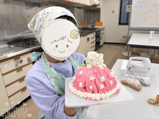 コープデリケーキ作り